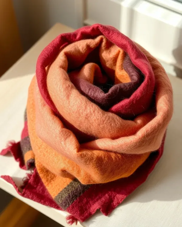 Autumn Heather wrap