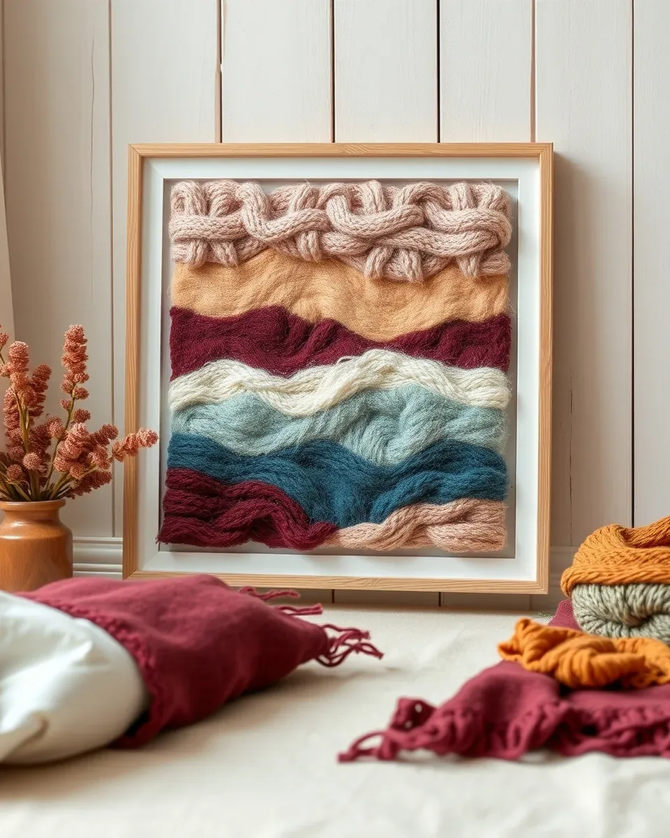 Wool painting Midsummer night — detail 3